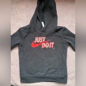 8 items - Nike Black Hoodie with Red Swoosh